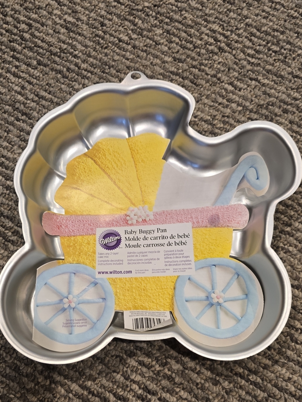 *VINTAGE/RETIRED* NEW Wilton Baby Buggy Cake Pan